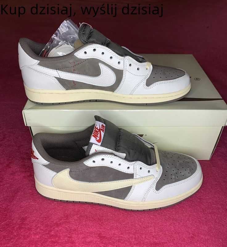 Jordan 1 Retro Low OG SP Travis Scott Reverse Mocha unisex:44