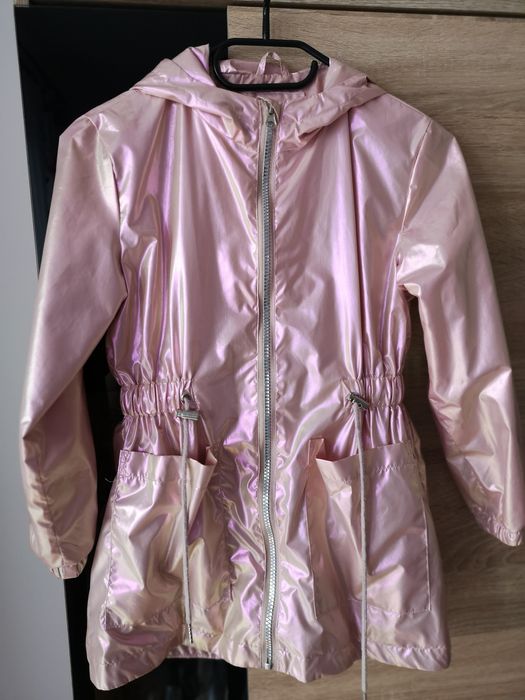 Parka dziewczęca lekka r. 134