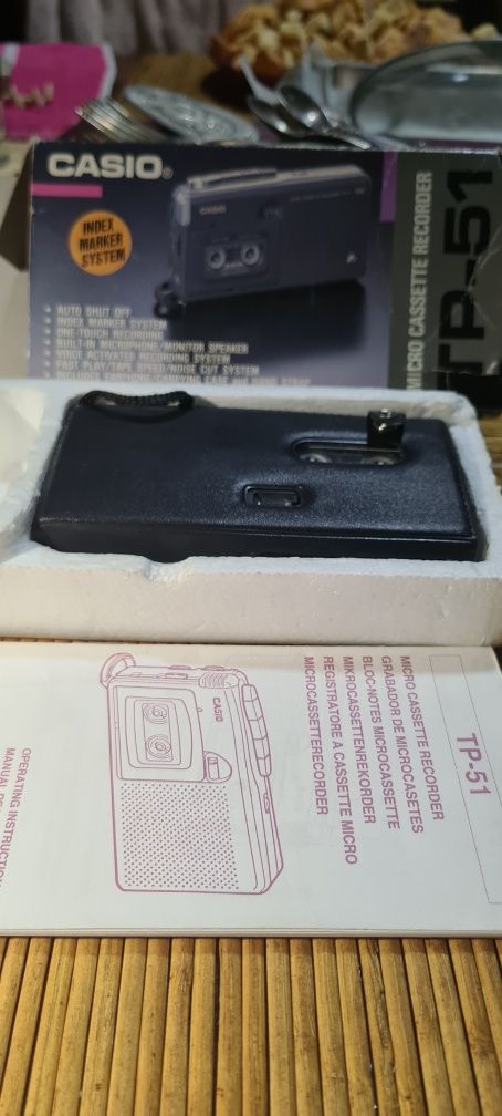Диктофон CASIO  TP-51 .