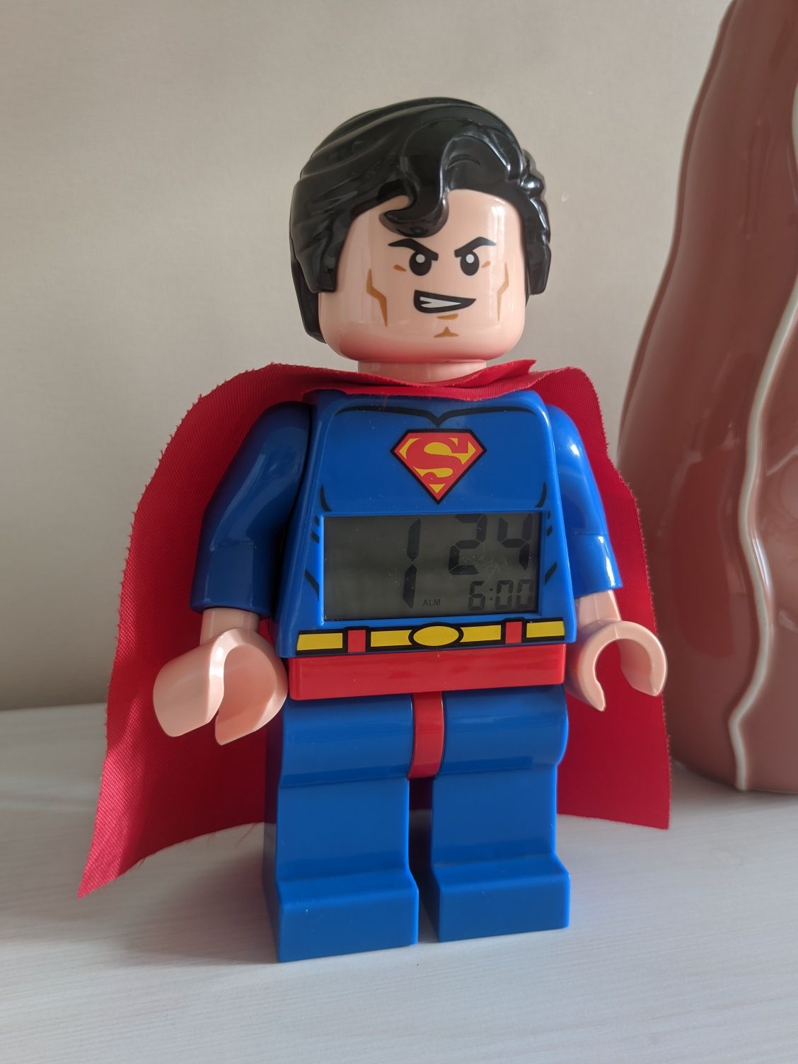 Настольные LEGO Super Heroes Часы-будильник Супермен