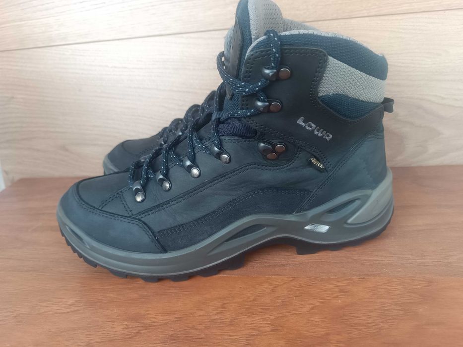 Ботинки берцы плотная кожа Lowa Renagate 3 Gore tex 42 размер 26.5 27