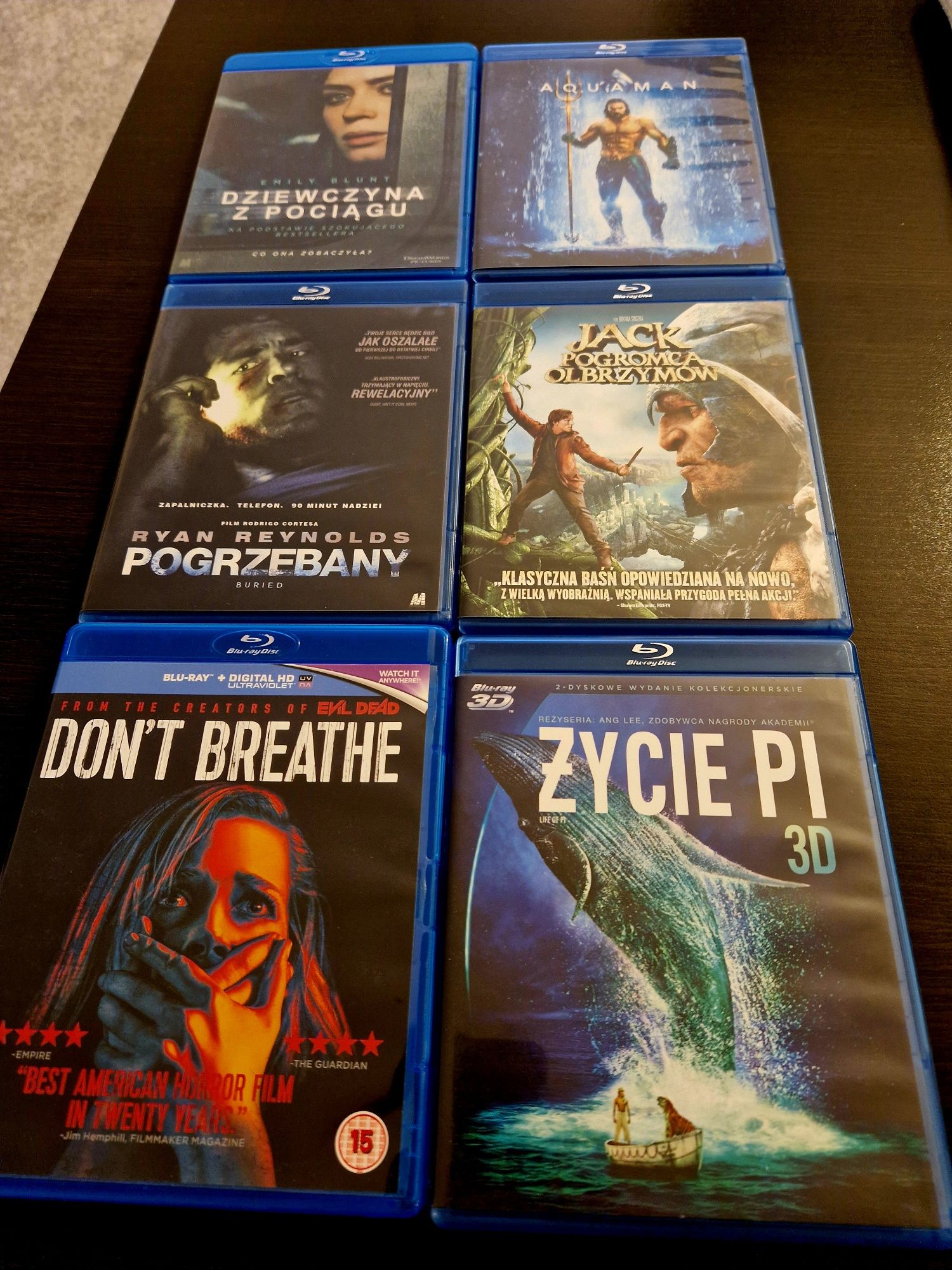 7 płyt bluray dla Kolekcjonerów