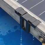 Drenagem de água de Painel solar abs