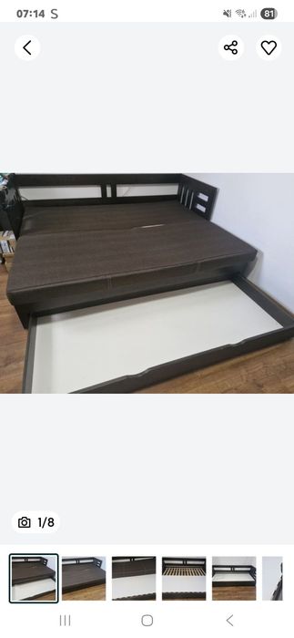 Łóżko wenge  200 /160