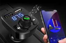 Transmiter samochodowy ładowarka bluetooth