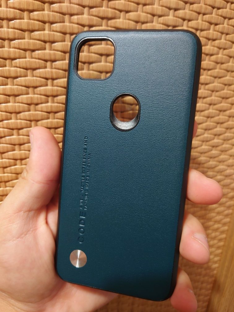 Кожаный чехол для Pixel 4A Code LEATHER на все модели