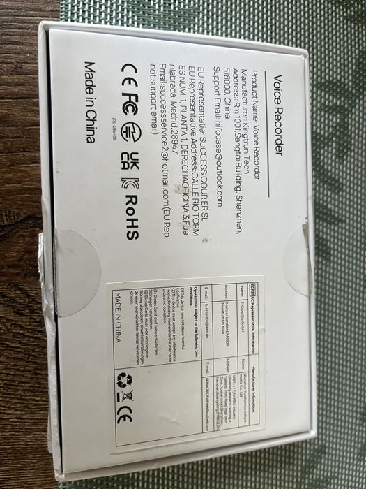 Rejestrator glosu(dyktafon)