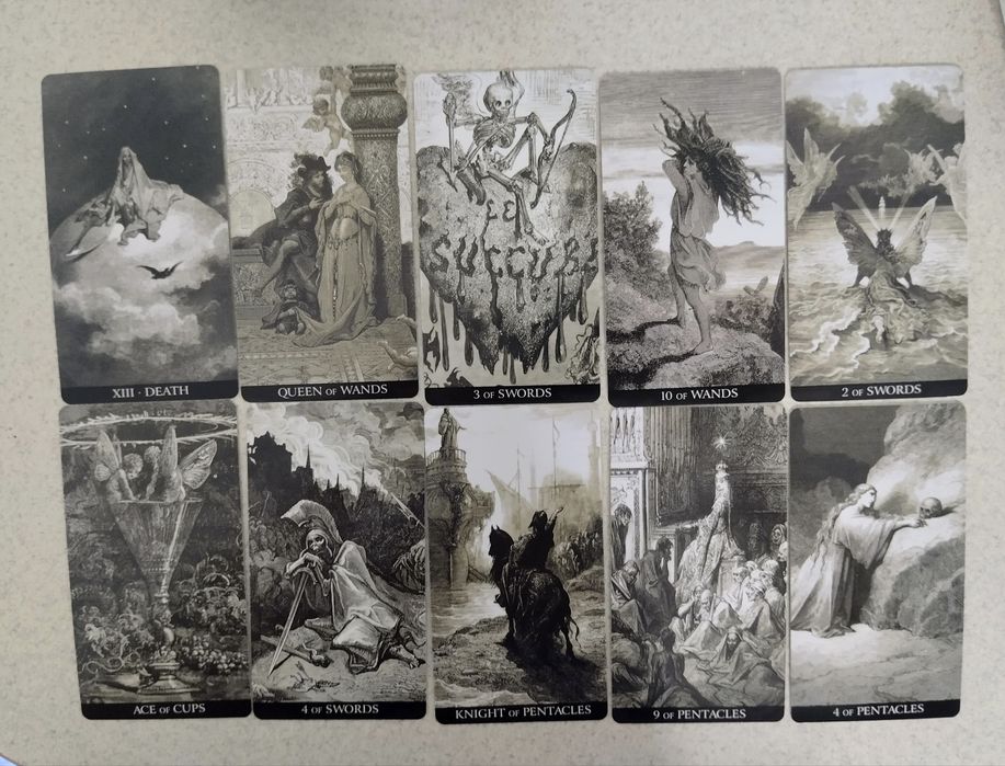 Таро Гюстав Доре. Колода карт. Таро Tarot Dore