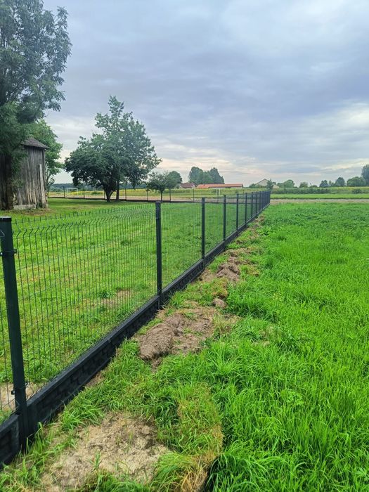 Montaż  ogrodzeń panele ogrodzeniowe , siatka , jońce.