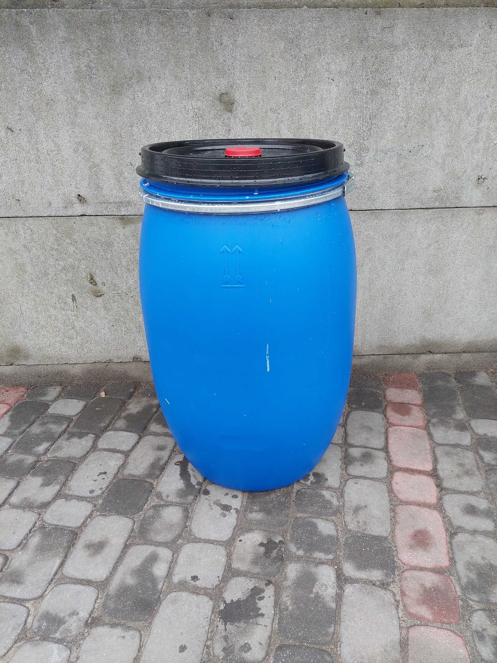 Beczka plastikowa 120l beczki pojemnik