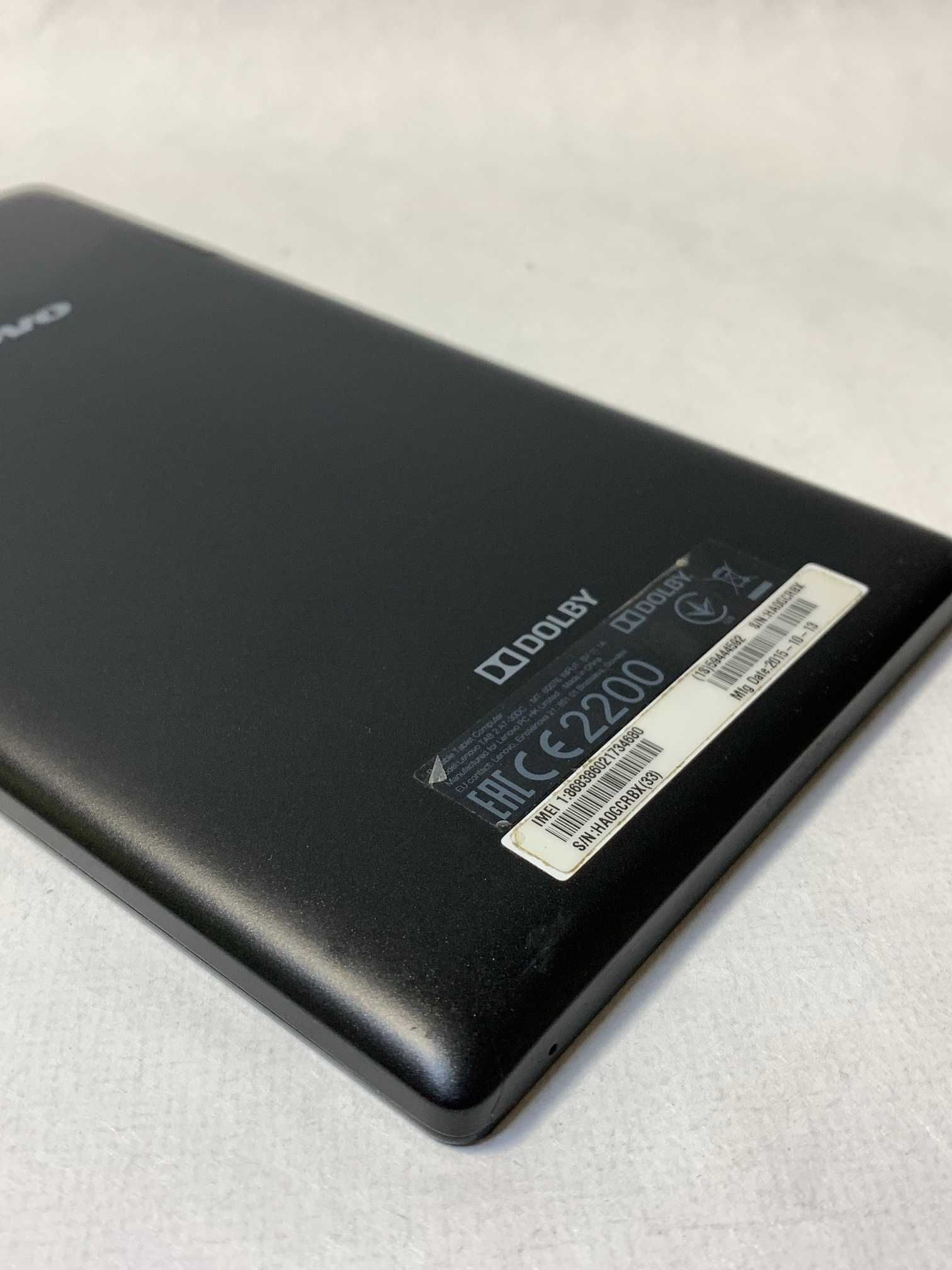 Планшет Lenovo Tab 2 A7-30GC 7" WIFI+3G Black