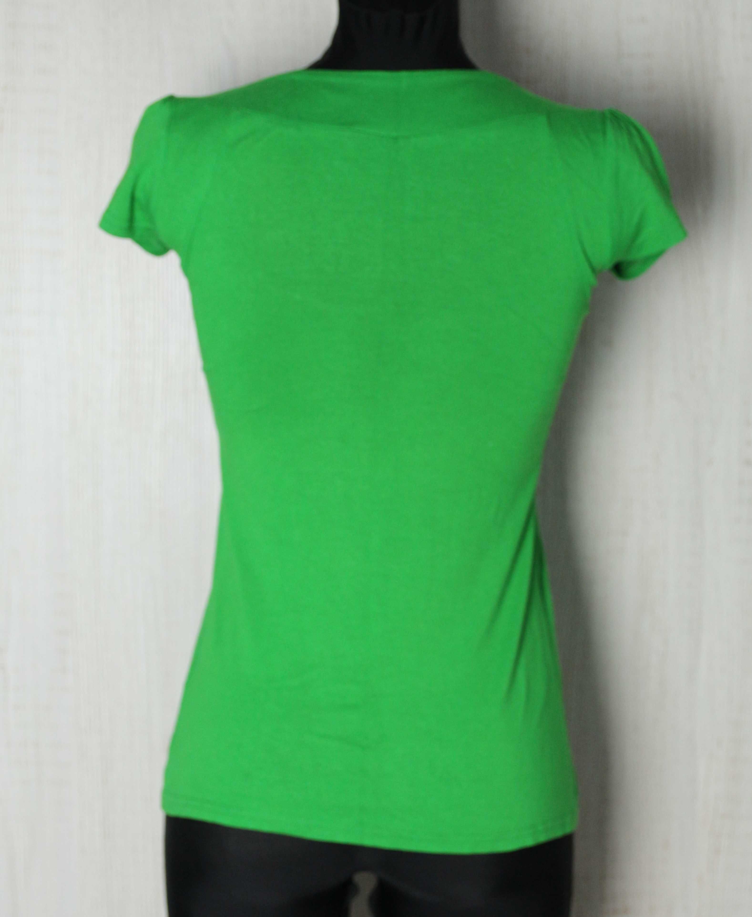 Bluzka Orsay zielona, neonowa