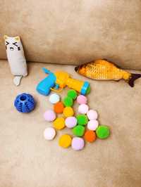 Іграшки для котів. набір для ігор з кішкою з 4 предметів.