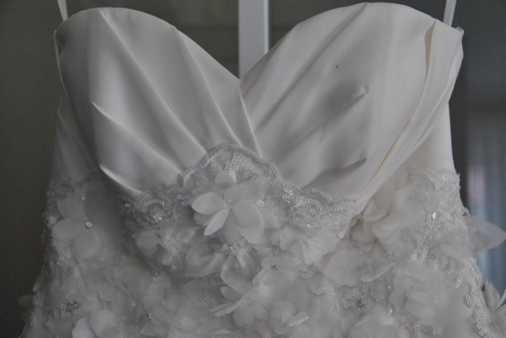 suknia ślubna +bolerko+welon,rozmiar 40-42