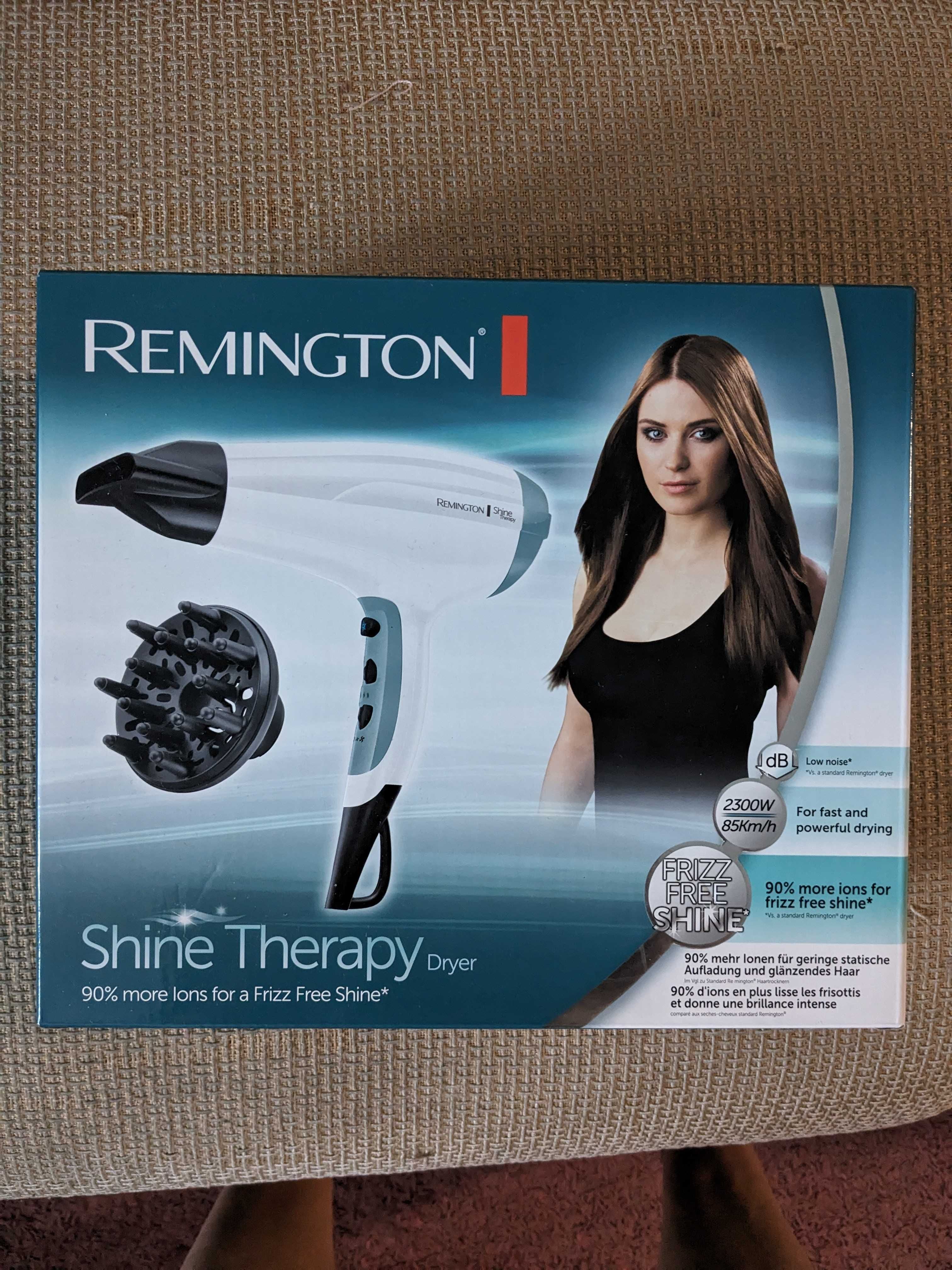 Фен для волосся Remington Shine Therapy