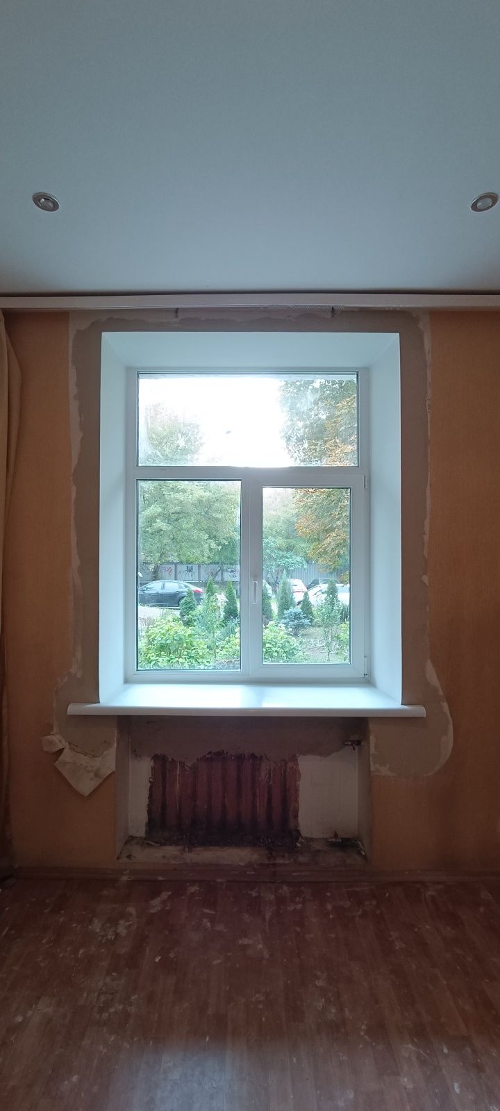 Установка Откосов из гипсокартона.