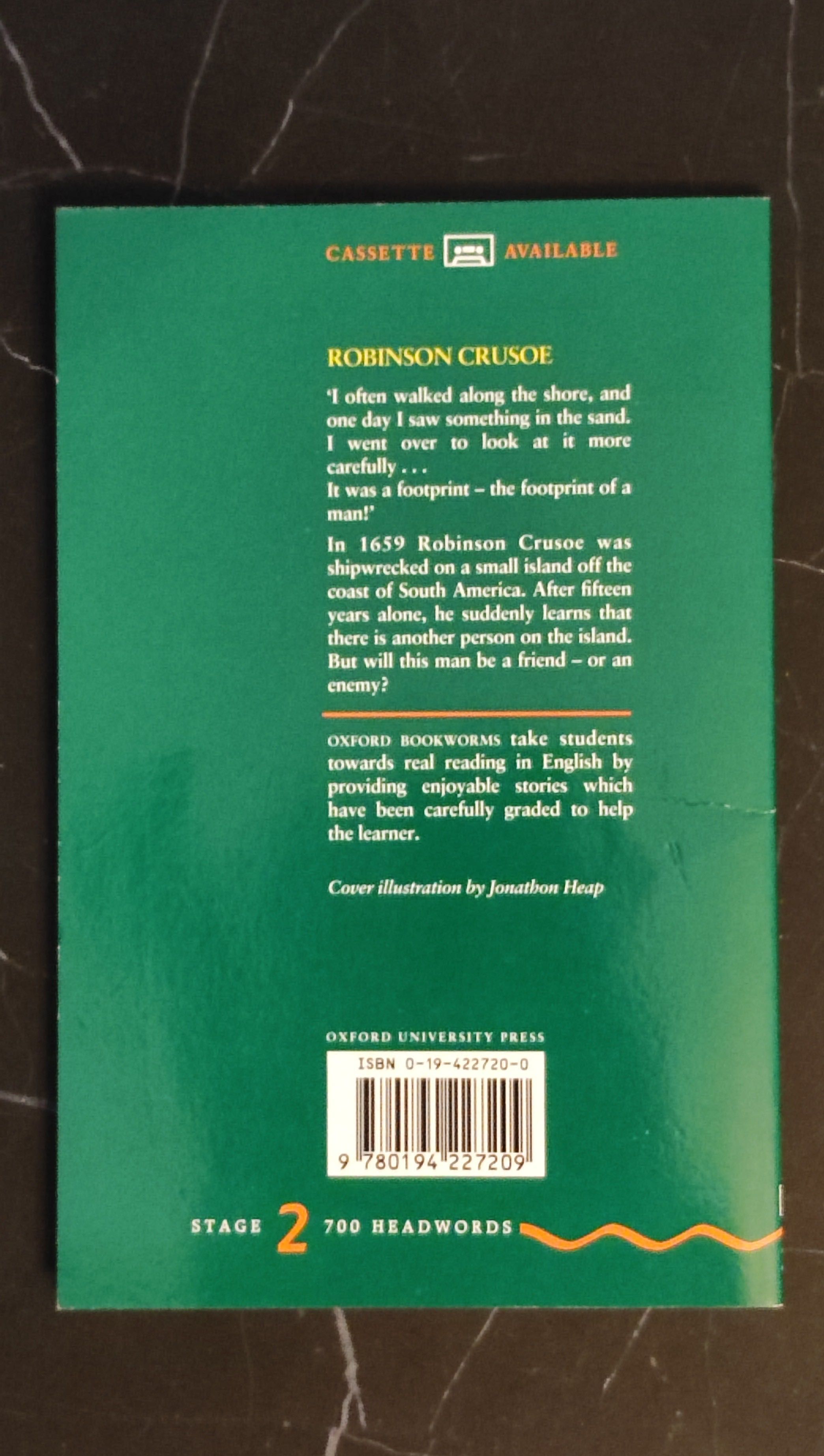 Robinson Crusoe – Stage 2  (Oxford Bookworms 2) + Caderno de Apoio