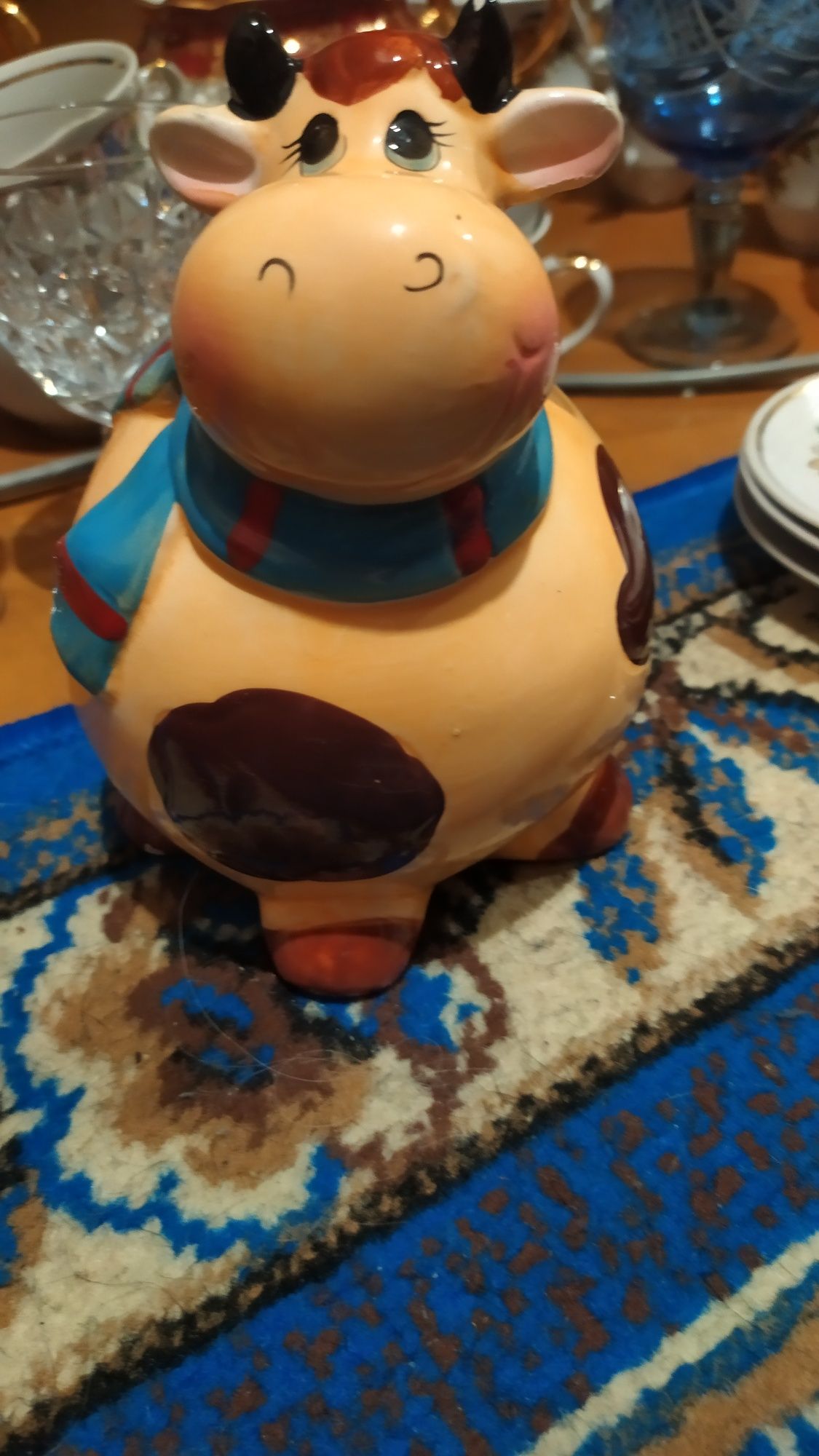 Кофейный сервиз Барановка, хрусталь,чайный сервиз