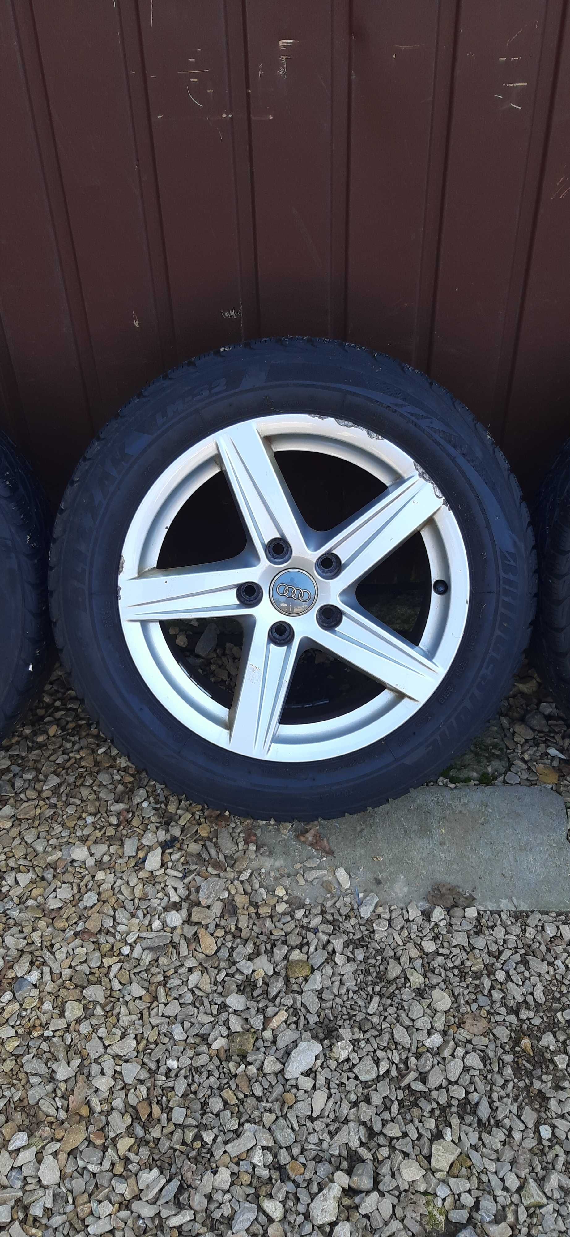 Koła 205/55 R16 5x112 Alufelgi + opony zimowe Audi A2 A3 A4