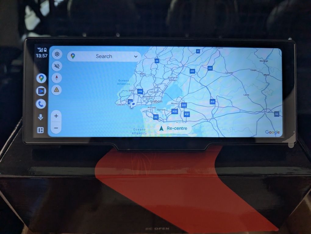 Ecrã Carplay/Android Auto