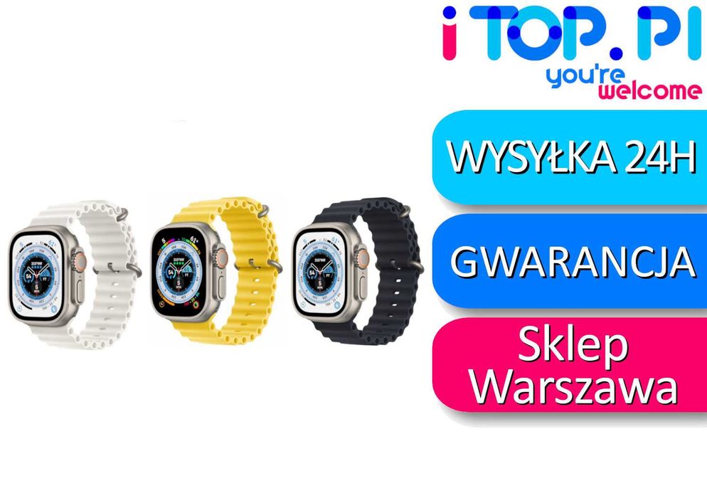 Apple Watch Ultra 1 gen NOWY - Pasaż Muranów Lokal 32