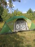 Палатка Quechua 4 місна, 2 шарова саморозкладна