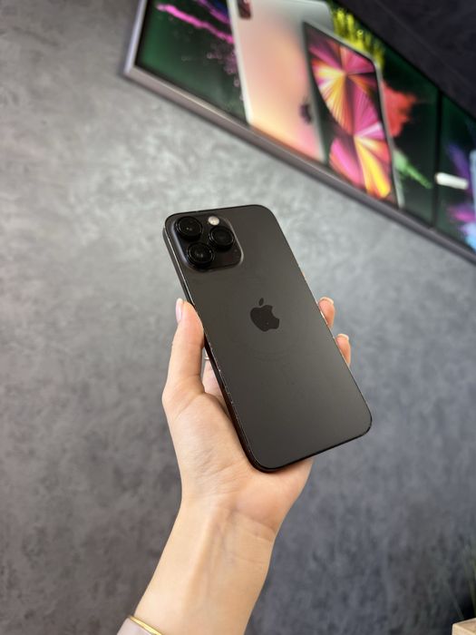 Used IPHONE 14Pro Max 512 Space Black Neverlock Костюшка,5 igrand