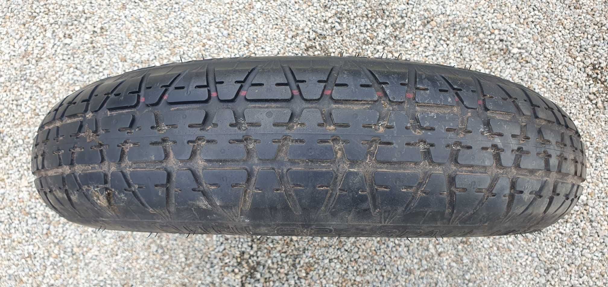 Koło Dojazdowe - HONDA 4x100 , et-45 , ot-54,1  DUNLOP - R15/125/70