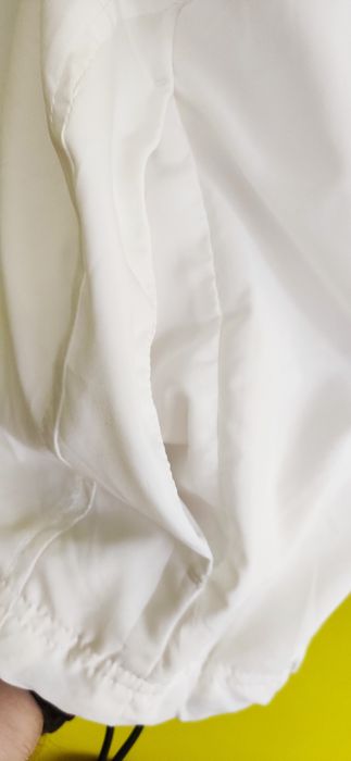 Kurtka  męska Nike Biała vintage 90' 00 wiatrówka męska lined full zip