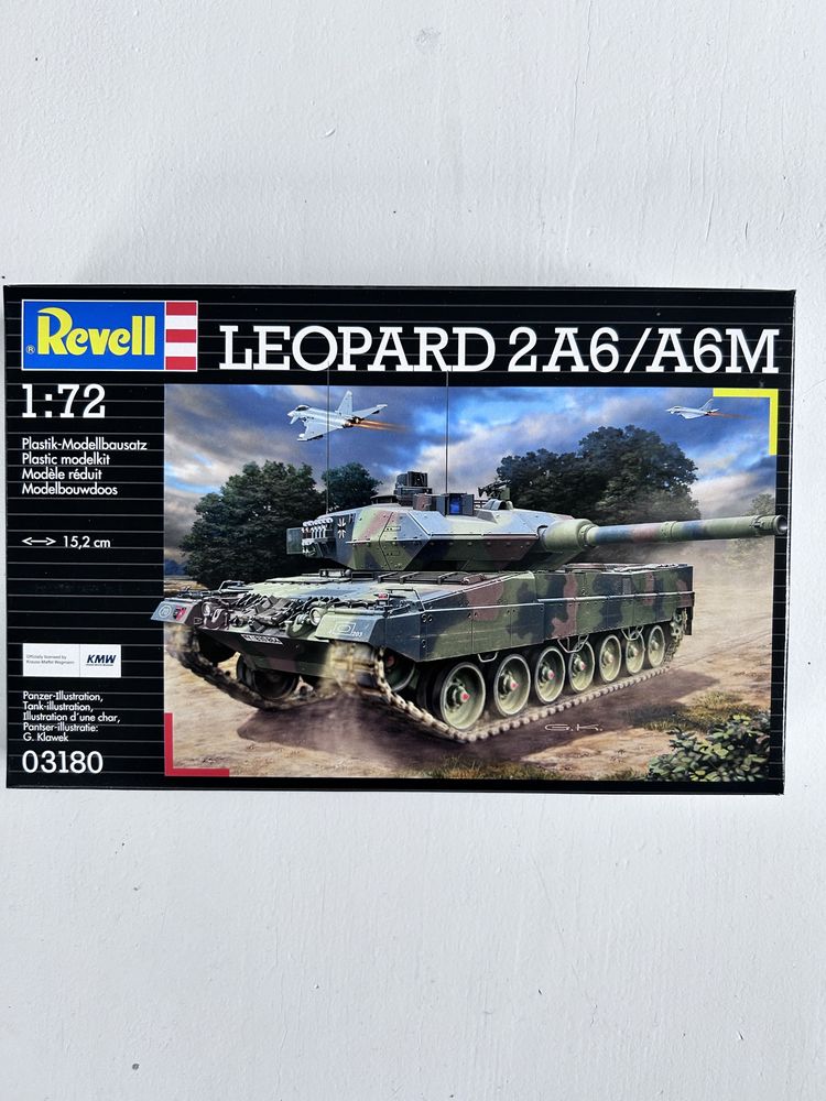 Czołg Leopard 2A6/A6M  model Revell 03180