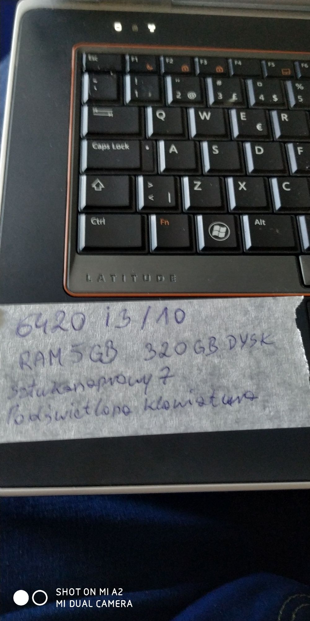Poręczny laptop Dell 6420