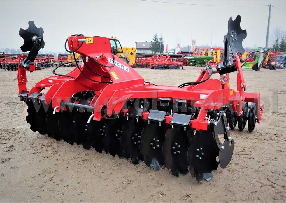 Brona talerzowa talerzówka Agro-Factory Tolmet 2,5 2,7 3m InterTech