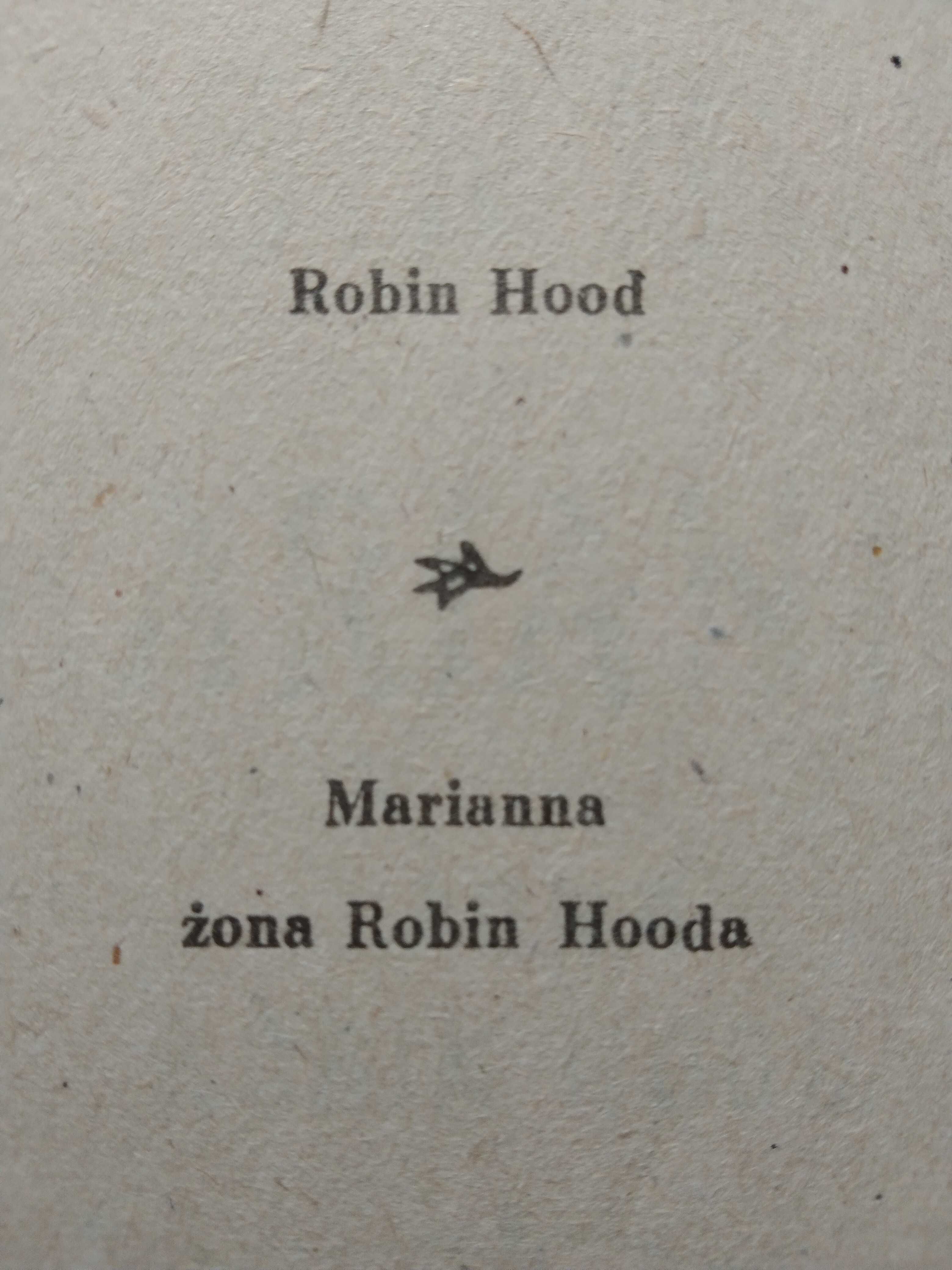 Tadeusz Kraszewski , książka - Robin Hood .