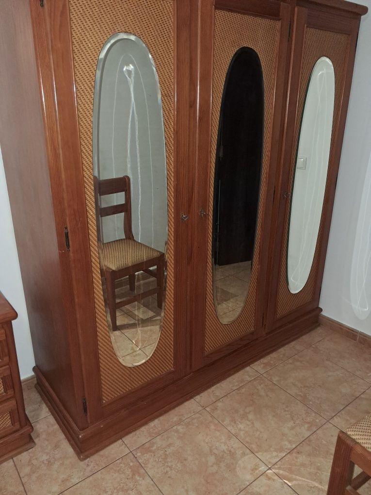 Cama casal pinho mel
