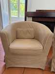 Poltronas Tullsta do Ikea Beje