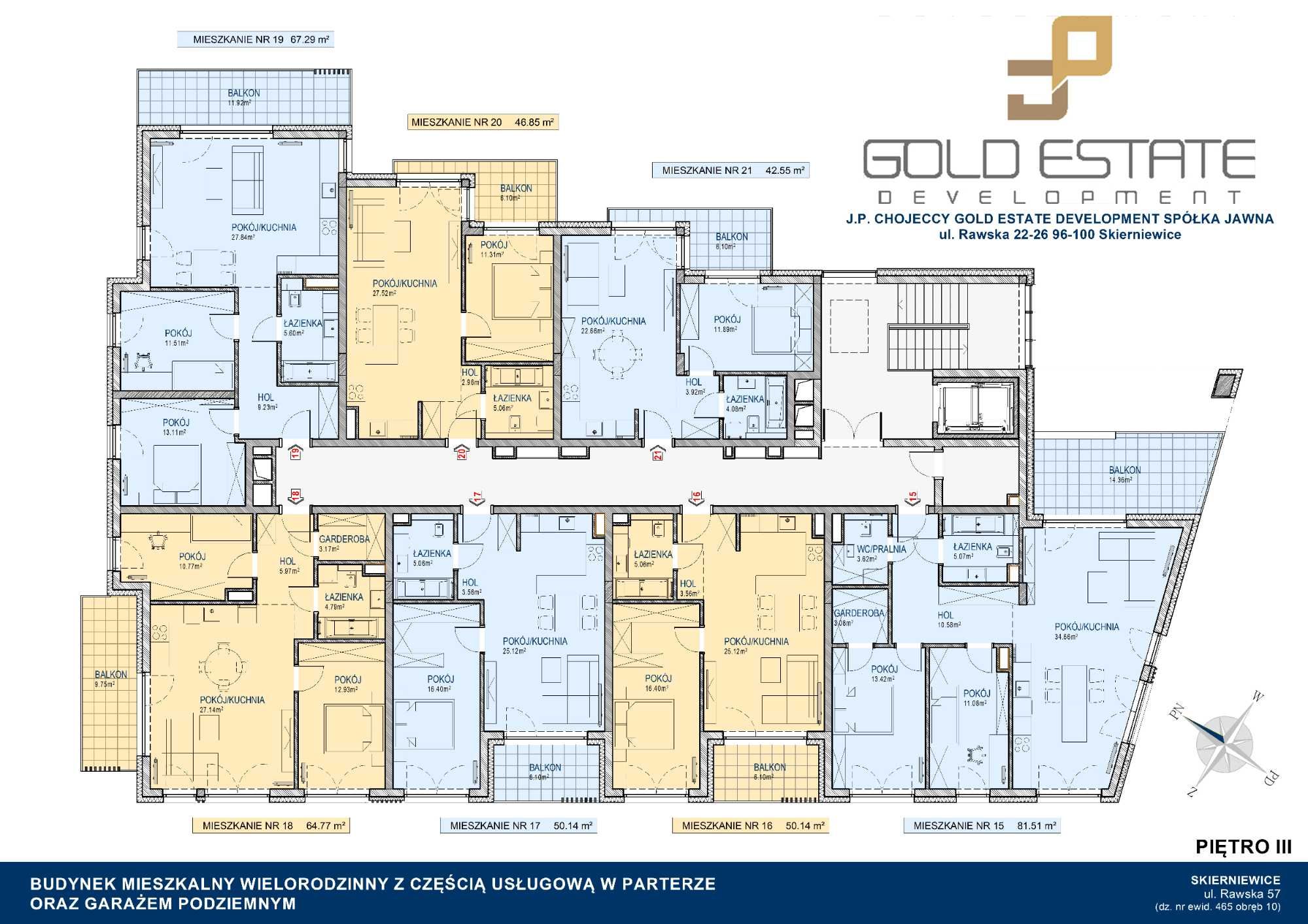 2-pokojowe mieszkanie 50,14 m² 561 568 zł 11 200 zł/m²