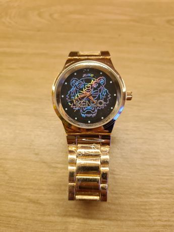 Zegarek Kenzo różowe złoto nowy