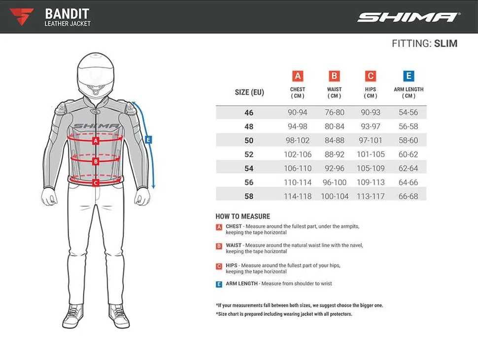 Kurtka SHIMA BANDIT czarna rozmiar 50 Outlet