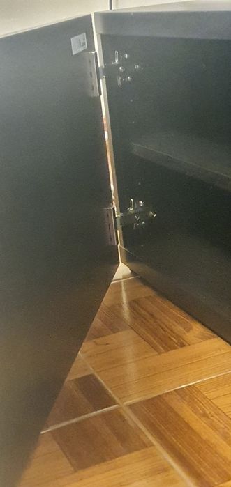 Movel Tv preto-castanho