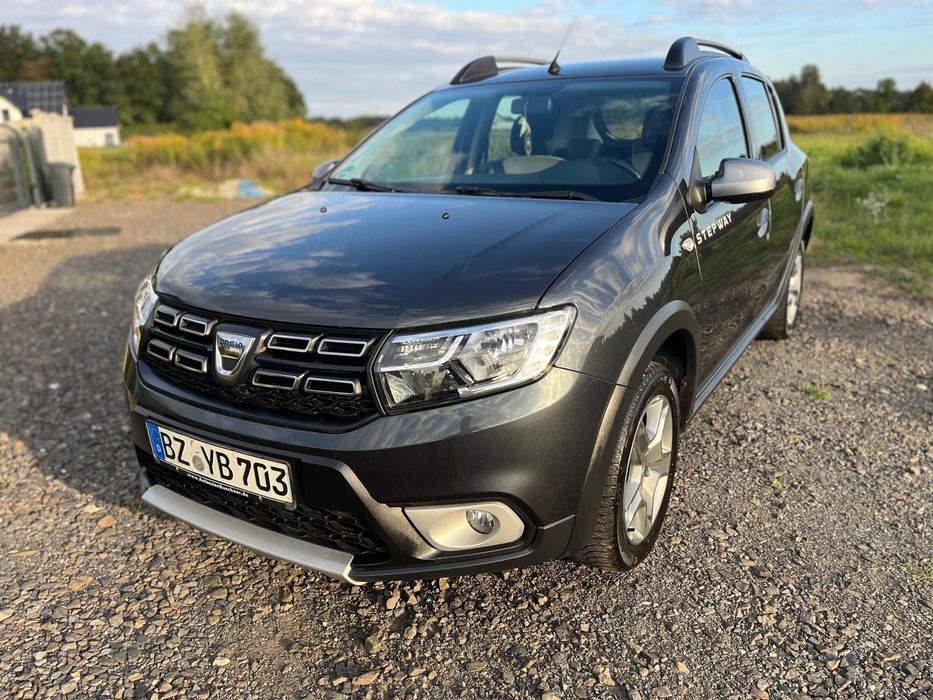 Dacia Sandero Stepway 1. Właściciel, serwisowany w ASO, wymieniony rozrząd, bagażnik dachowy
