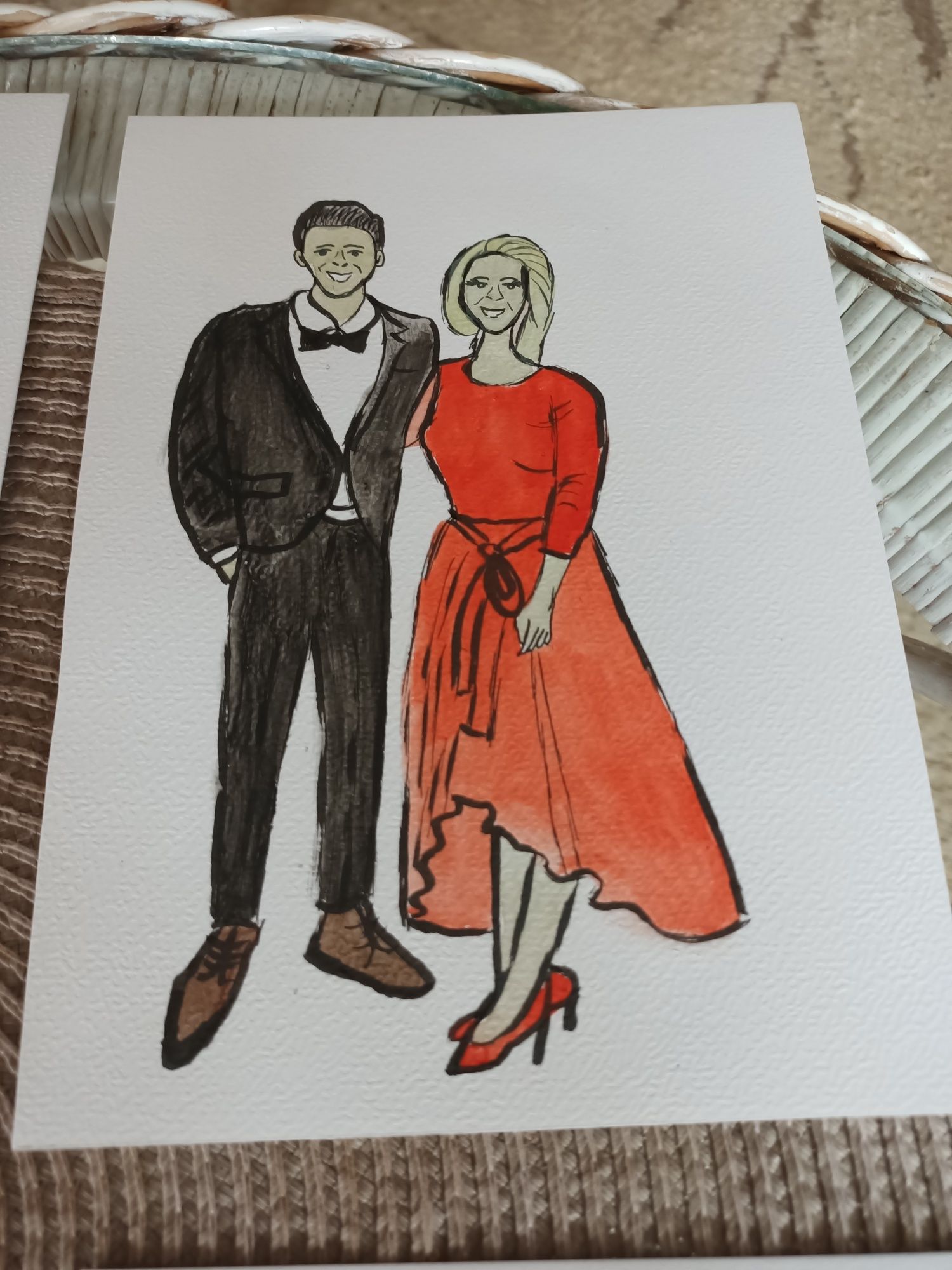 Live Art na Weselu | Portrety na Żywo | Malowanie Gości Weselnych