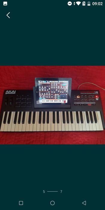 Akai Synthstation 49 iPad 2 синтезатор usb midi mpc mpd mpk піаніно