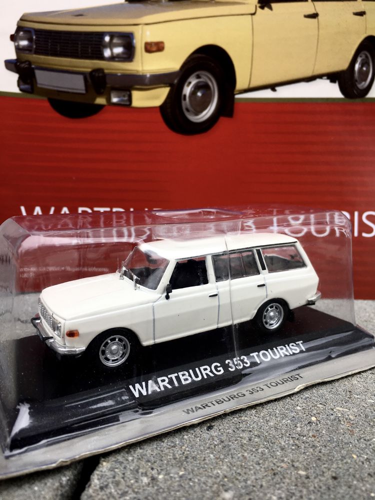 Kolekcjonerski WARTBURG 353 TOURIST #9-auta PRL,model,autka,kolekcja