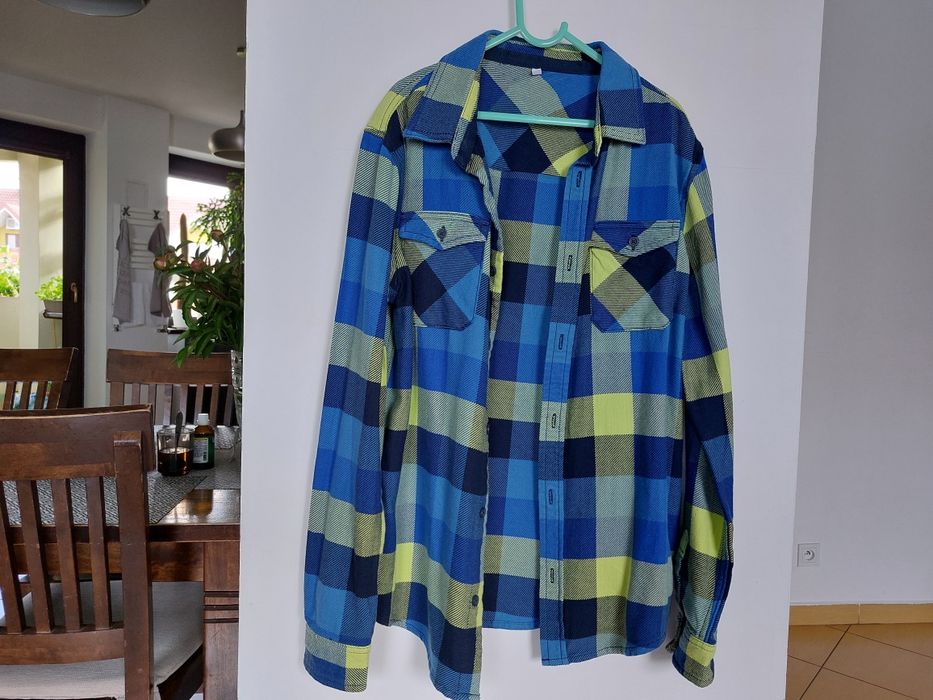 Chłopięca rozpinana koszula z długim rękawem MARKS&SPENCER r. 164