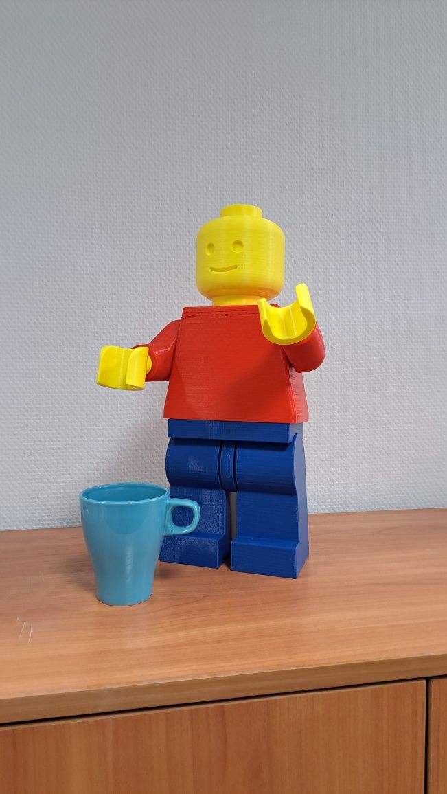 LEGO ludzik gigant 40 cm wysokości ludzik lego Wydruk 3D