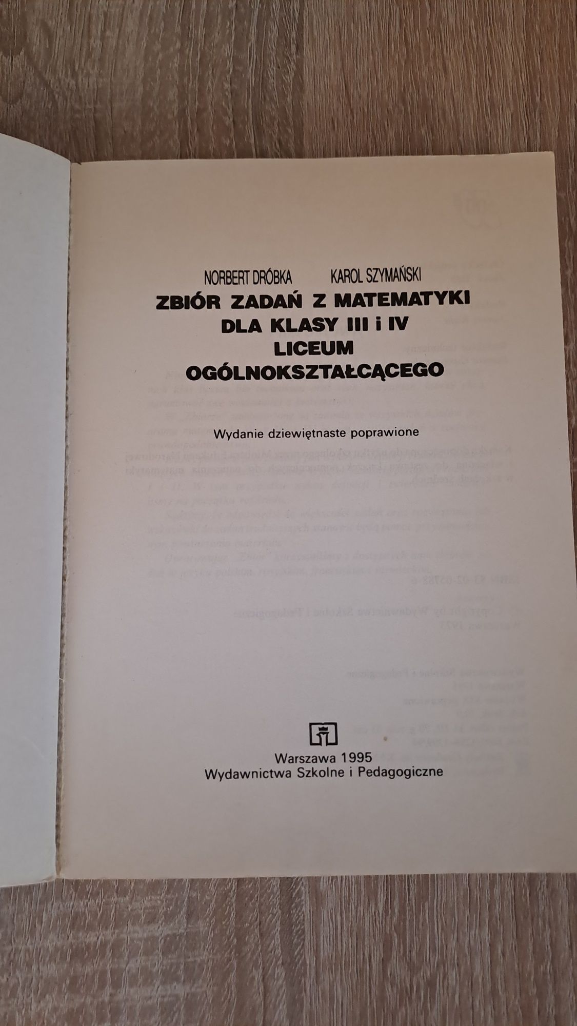 Zbiór zadań z matematyki dla klasy 1   2   3  4