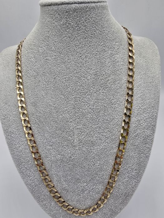 Złoty łańcuszek pancerka próby 333