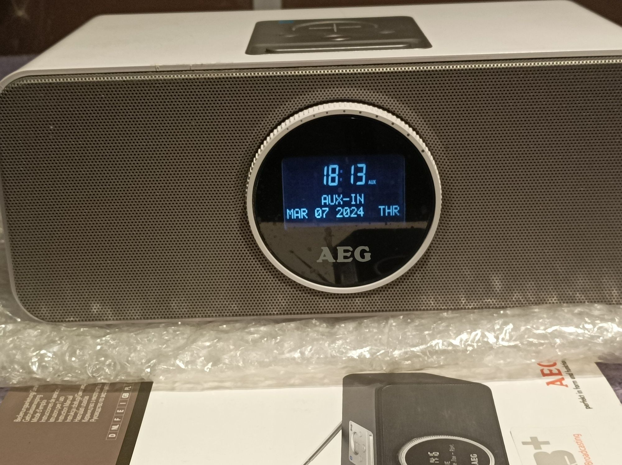 StereoRadio AEG Dab+ Bluetooth.Tanio.