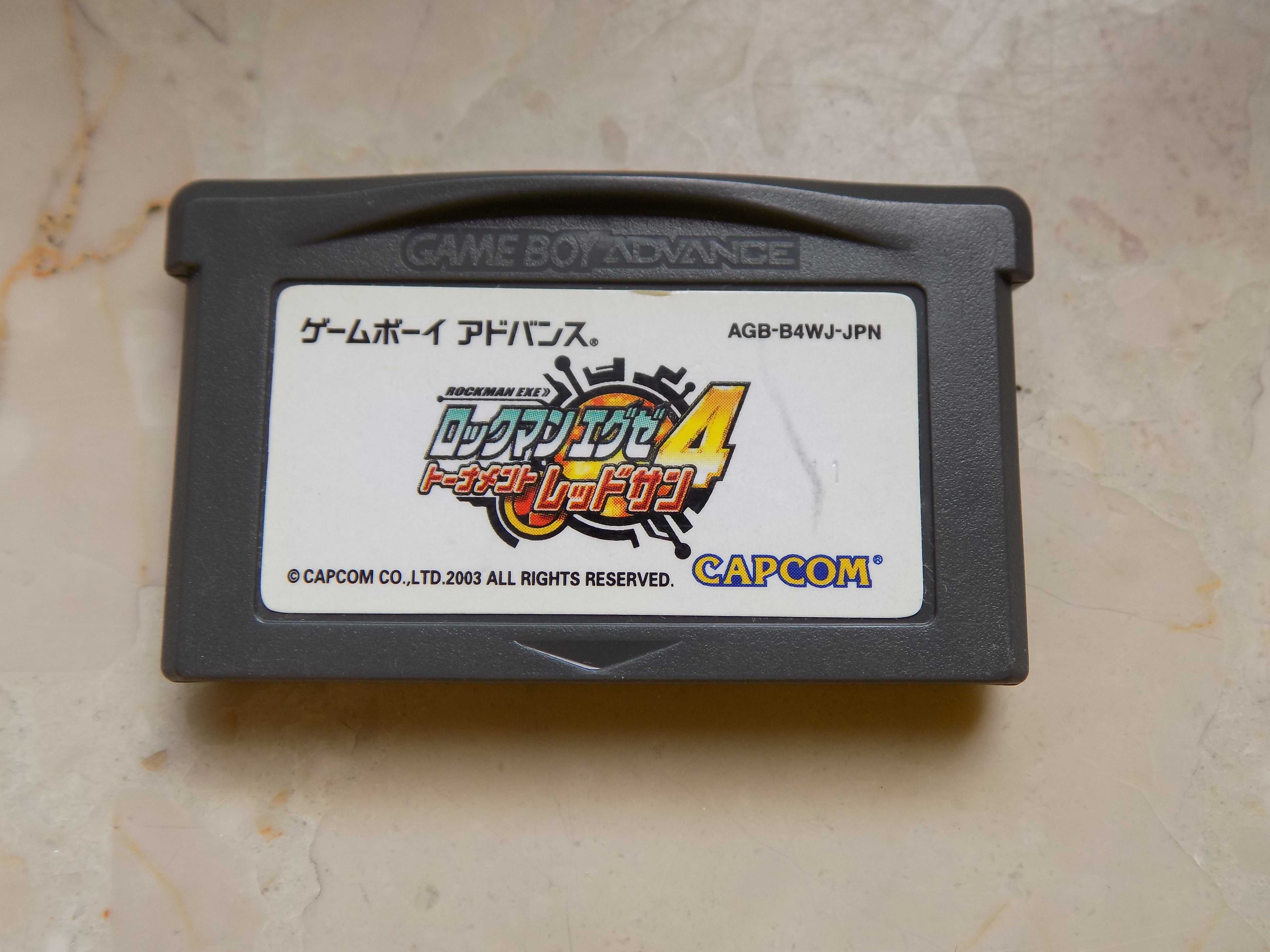 Mega Man Battle Network 4: Red Sun na Nintendo GBA/Game boy Advance SP