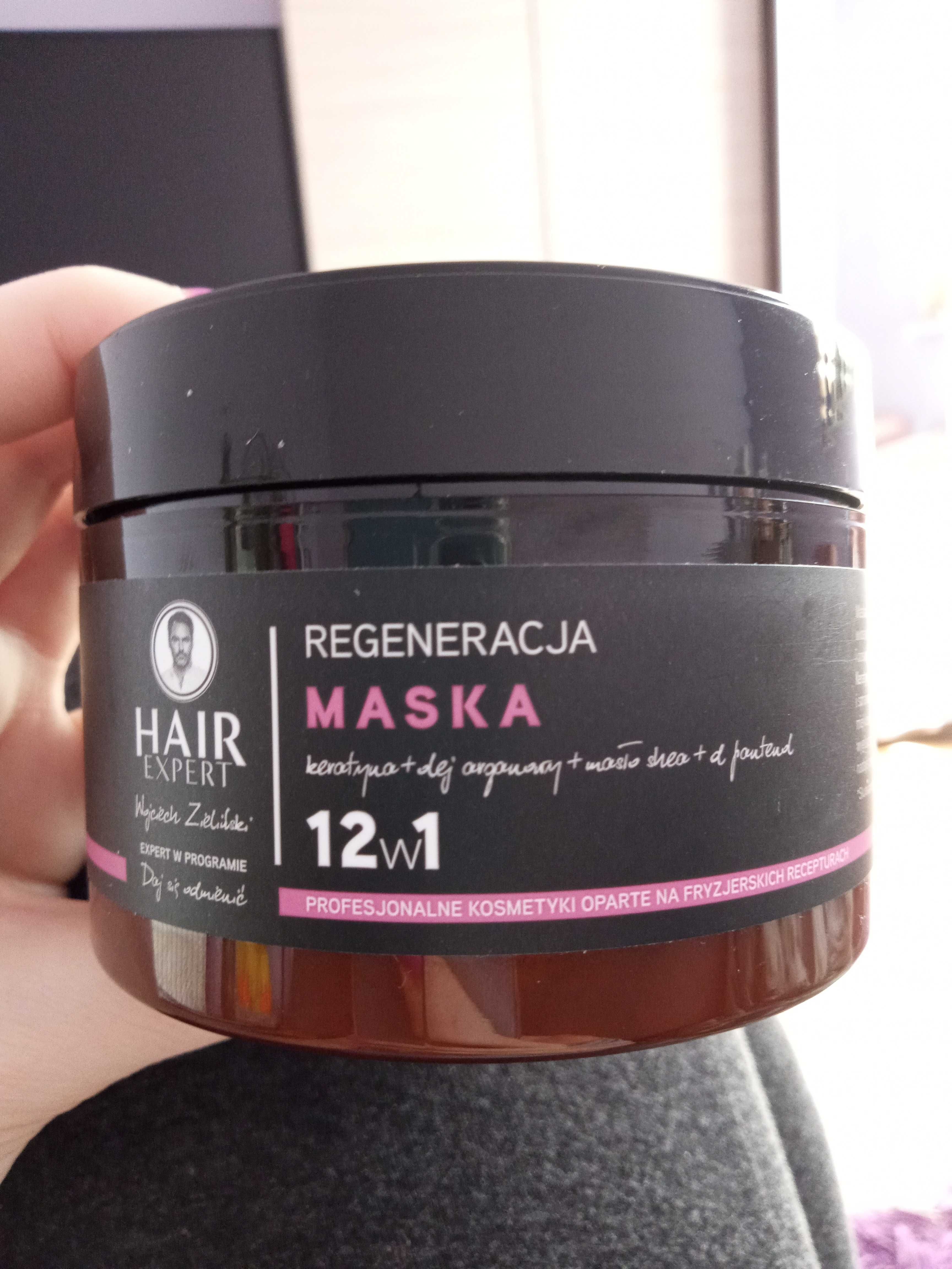 Maska do włosów Hair Expert regeneracja 12 w 1